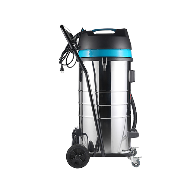 Aspiradora de enchufe de salida de mochila comercial WL70 70L 3 motores